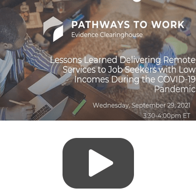 Delivering Remote Services to Job Seekers with Low Incomes During the COVID-19 Pandemic