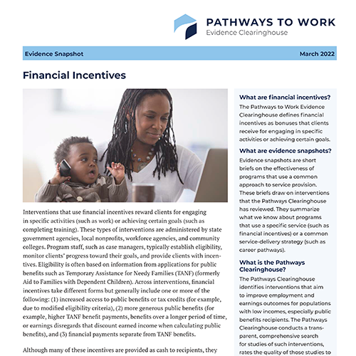 Download Financial Incentives