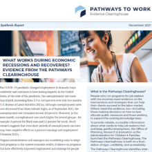 Download What Works During Economic Recessions and Recoveries? Evidence from the Pathways Clearinghouse